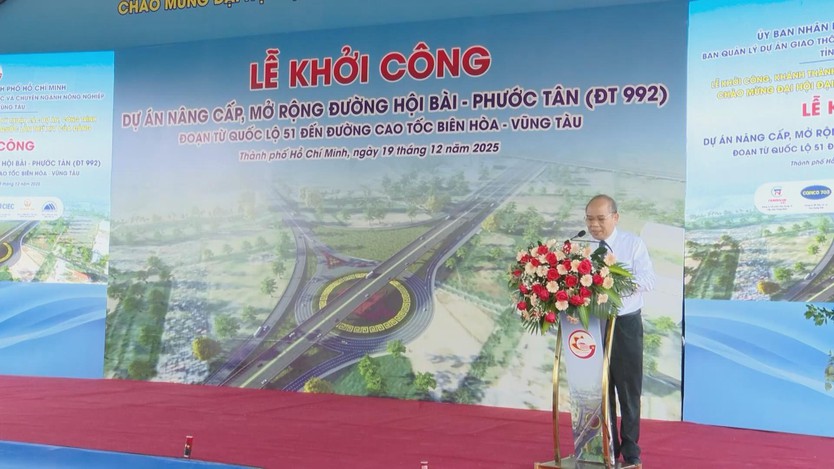 Khởi công nâng cấp, mở rộng đường Hội Bài – Phước Tân: Mở rộng không gian kết nối vùng Đông Nam Bộ - Ảnh 1.