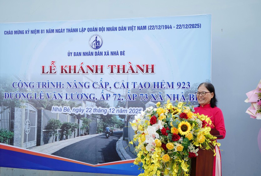 Khánh thành công trình “Cổng chào xã Nhà Bè” – Dấu ấn kiến trúc nơi cửa ngõ phát triển - Ảnh 6.