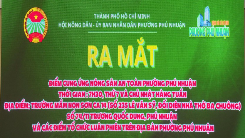 TP. Hồ Chí Minh đẩy mạnh đưa nông sản sạch đến tay người tiêu dùng - Ảnh 1.