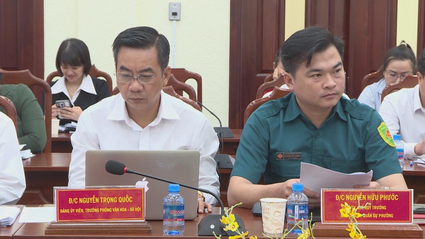 Đảng bộ phường Bến Cát tổ chức Hội nghị Ban chấp hành lần thứ 10 (Khóa I) - Ảnh 2.
