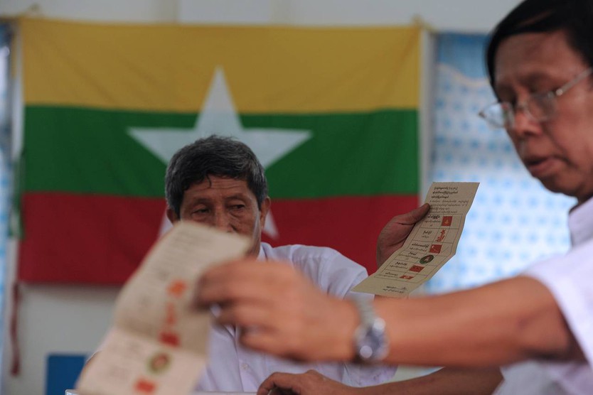 Myanmar bước vào tổng tuyển cử- Ảnh 1.