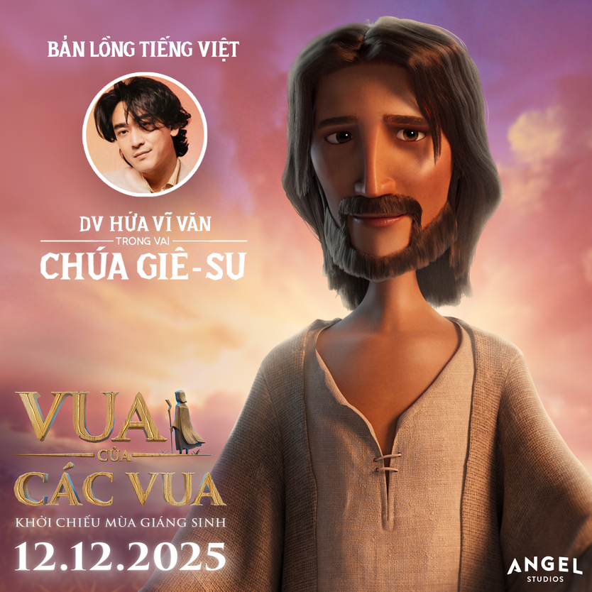 NSƯT Thành Lộc, Hứa Vĩ Văn… lồng tiếng "Vua của các vua" - Ảnh 1.
