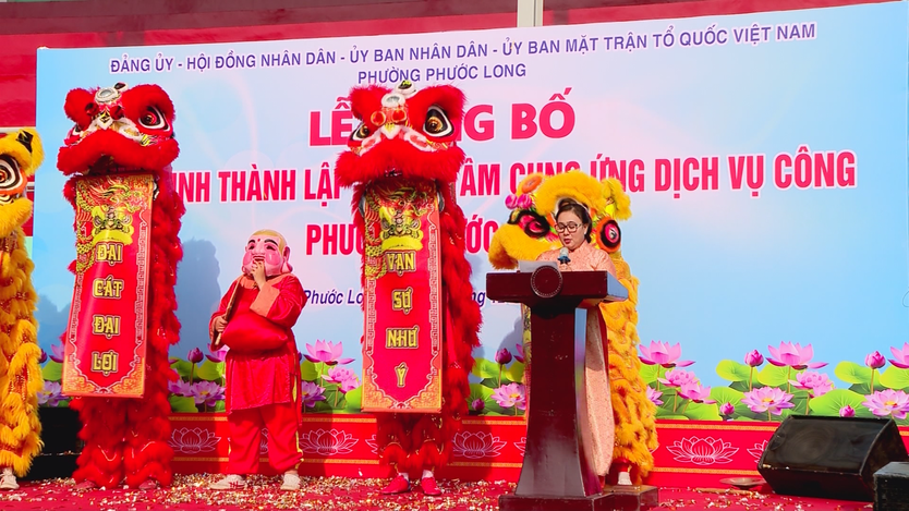 Thành lập Trung tâm cung ứng dịch vụ công, hướng tới tinh gọn và hiệu quả ở Phường Phước Long - Ảnh 3.