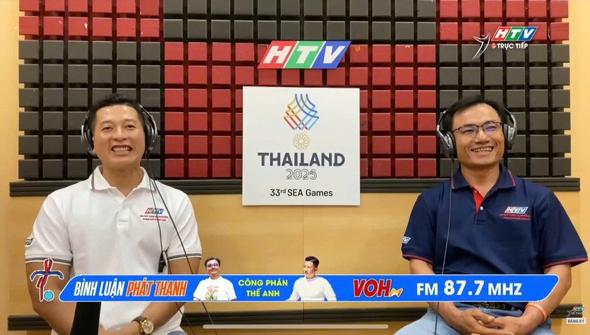 Bình luận Phát thanh tại SEA Games 33: Góc tiếp cận mới cho khán giả HTV- Ảnh 1.