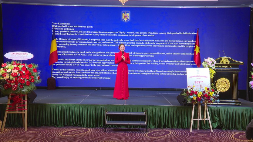 Kỷ niệm 107 năm Quốc khánh Rumani - Ảnh 1.