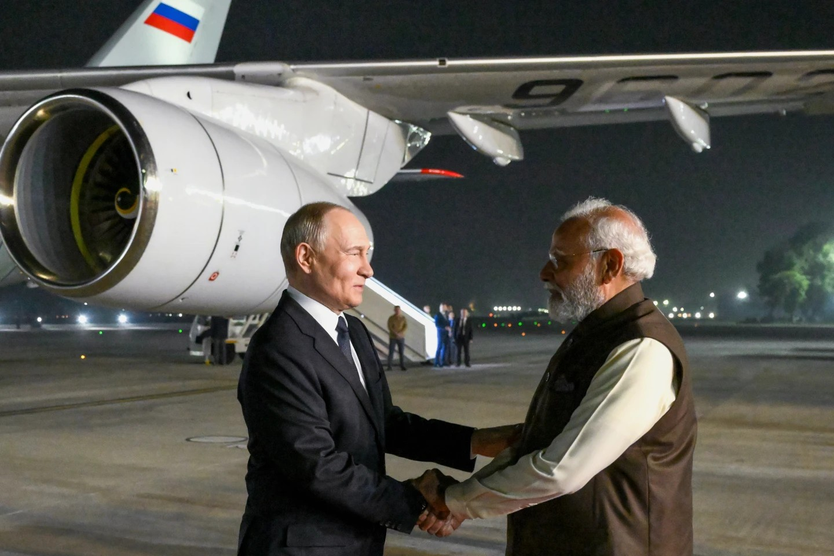 Tổng thống Nga Putin thăm chính thức Ấn Độ - Ảnh 1.