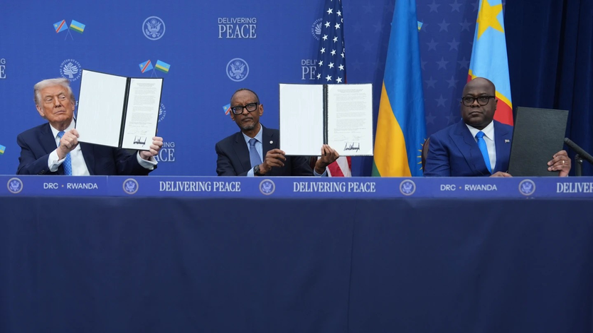 Chdc Congo và Rwanda ký thỏa thuận hòa bình ở Mỹ - Ảnh 2.