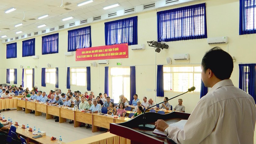 Lãnh đạo phường Bình Trưng đối thoại với cán bộ Mặt trận, đoàn viên, hội viên và Nhân dân - Ảnh 2.