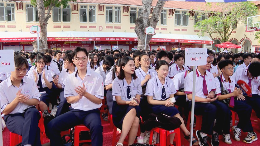 Hơn 12.000 học sinh TP. Hồ Chí Minh tham gia Ngày hội khởi nghiệp dành cho học sinh, học viên- Ảnh 3.