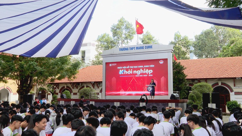 Hơn 12.000 học sinh TP. Hồ Chí Minh tham gia Ngày hội khởi nghiệp dành cho học sinh, học viên- Ảnh 1.