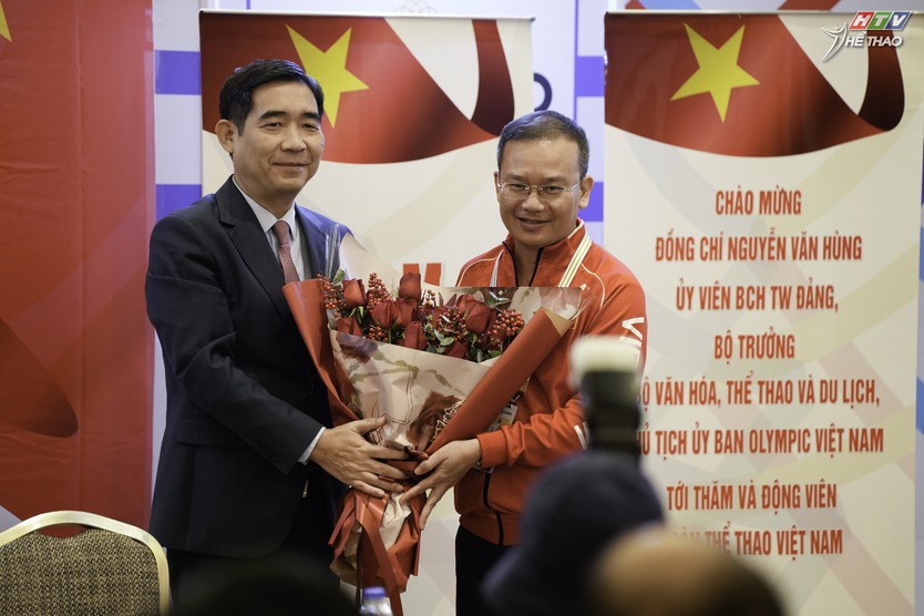 Bộ trưởng Nguyễn Văn Hùng tiếp sức Đoàn Thể thao Việt Nam tại SEA Games 33 - Ảnh 6.