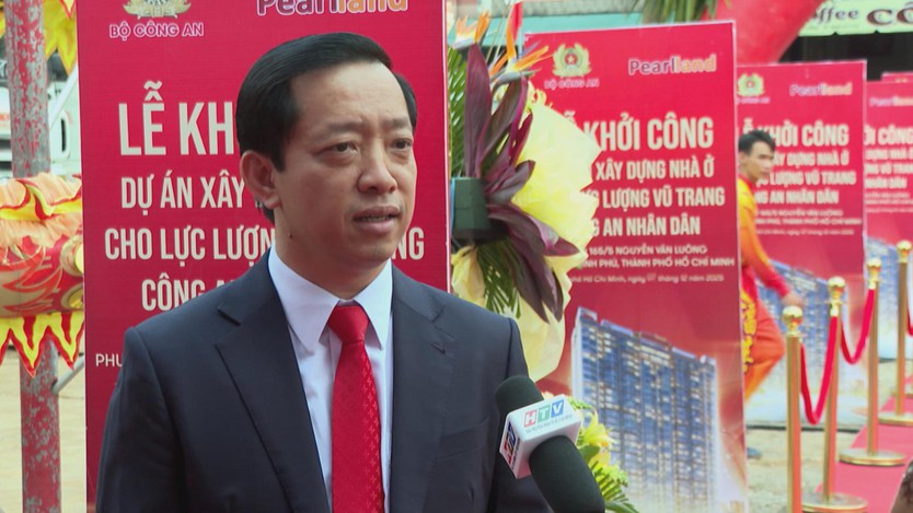 Khởi công dự án nhà ở cho lực lượng Công an Nhân dân tại TP. Hồ Chí Minh - Ảnh 3.