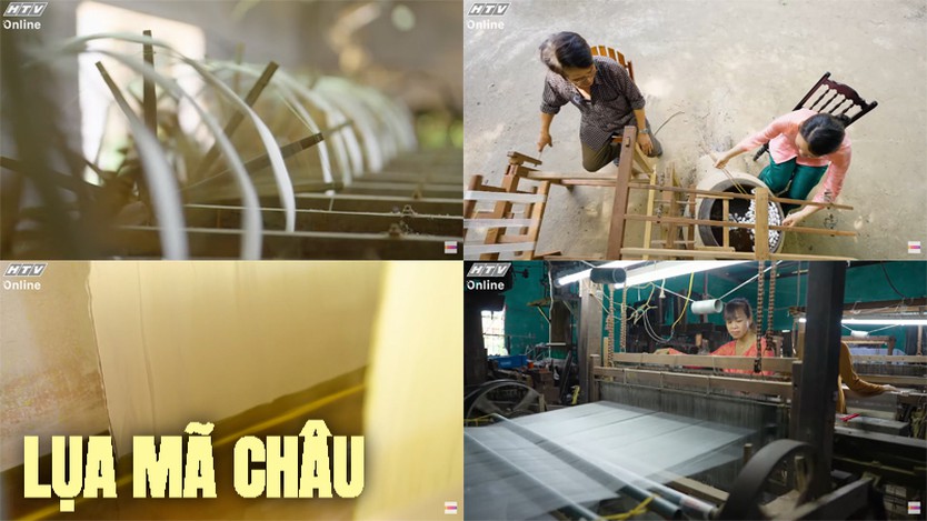 Hari Won thích thú với nghề dệt lụa Mã Châu- Ảnh 1.