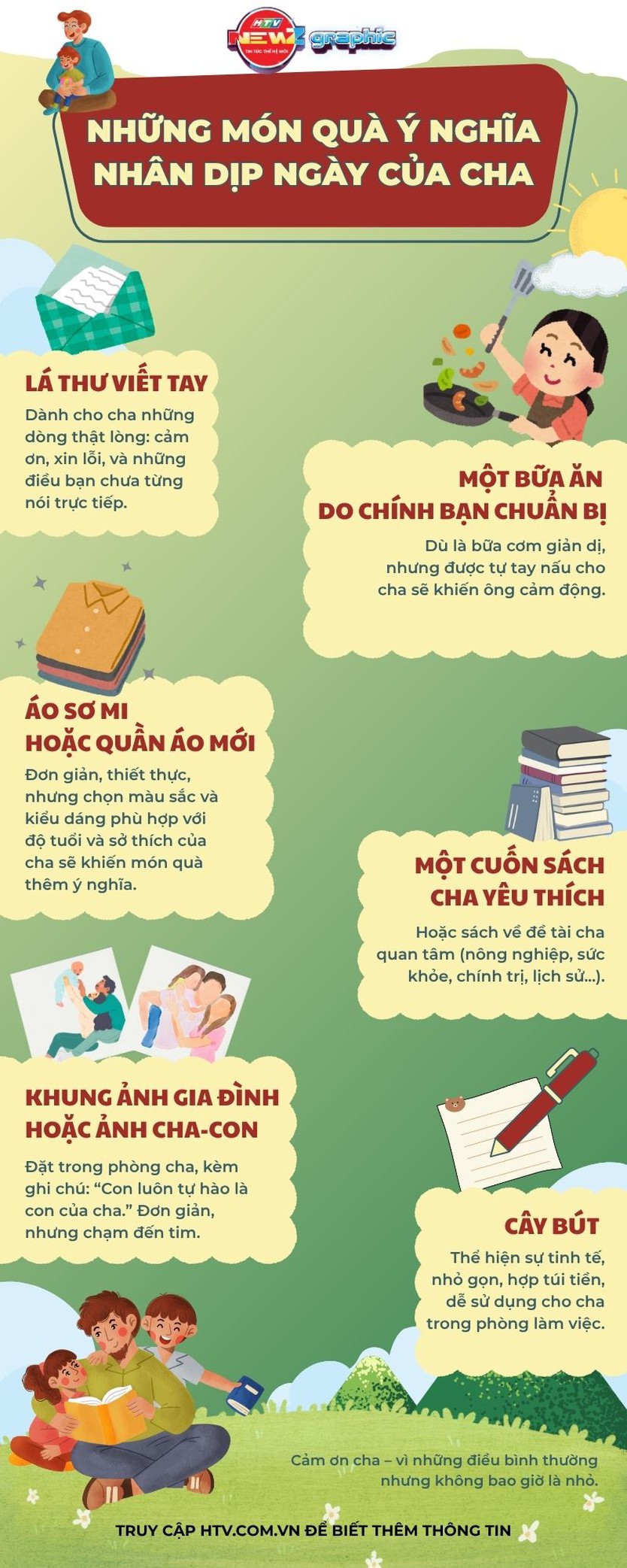 Ngày của cha: "Để cha kể con nghe nhé"- Ảnh 1.