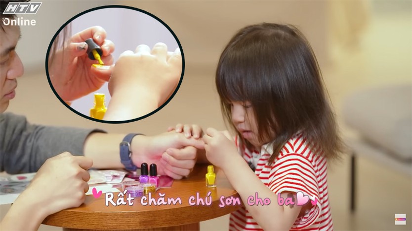 Pam vừa sơn móng vừa học cách ứng xử  - Ảnh 2.