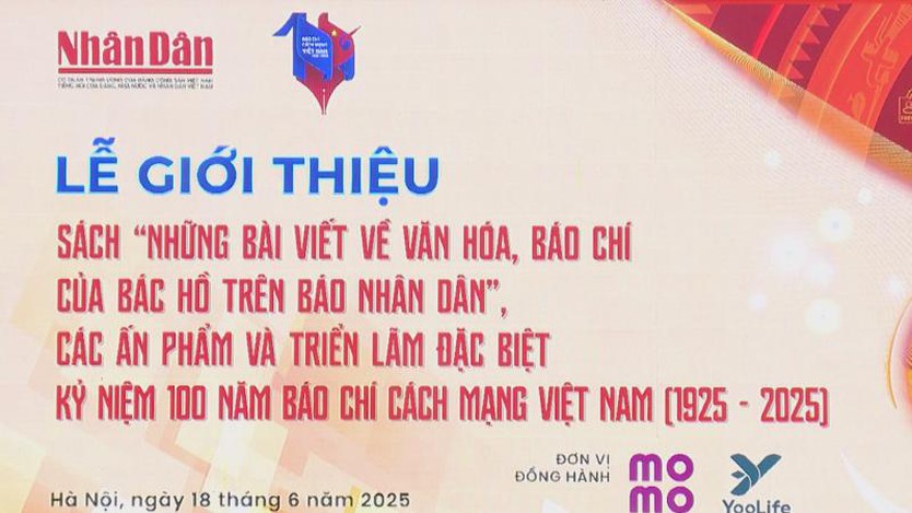 Ra mắt sách và ấn phẩm đặc biệt kỷ niệm 100 năm Báo chí Cách mạng Việt Nam - Ảnh 1.