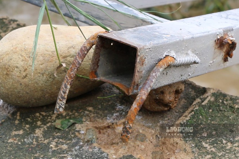 Hiện trường tan hoang tại cây cầu bị lũ cuốn trôi ở Thái Nguyên  - Ảnh 7.