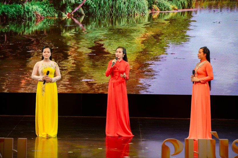 Âm Thanh Phù Sa Mùa 3: Dấu ấn trưởng thành của các thế hệ nghệ sĩ Cải lương An Giang- Ảnh 3.
