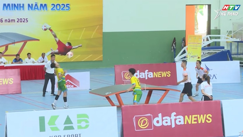 Khai mạc giải Teqball vô địch TP.HCM 2025- Ảnh 1.