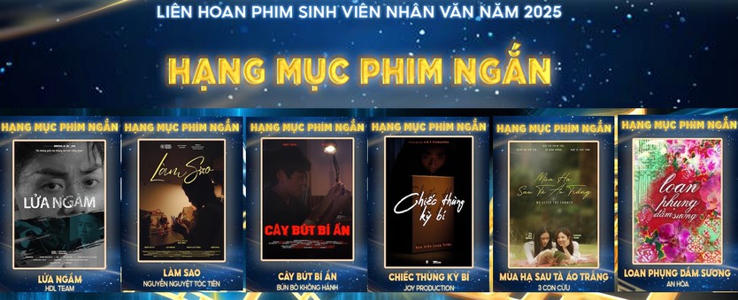 Lộ diện top 19 phim hay nhất Liên hoan phim sinh viên Nhân văn 2025 - Ảnh 4.