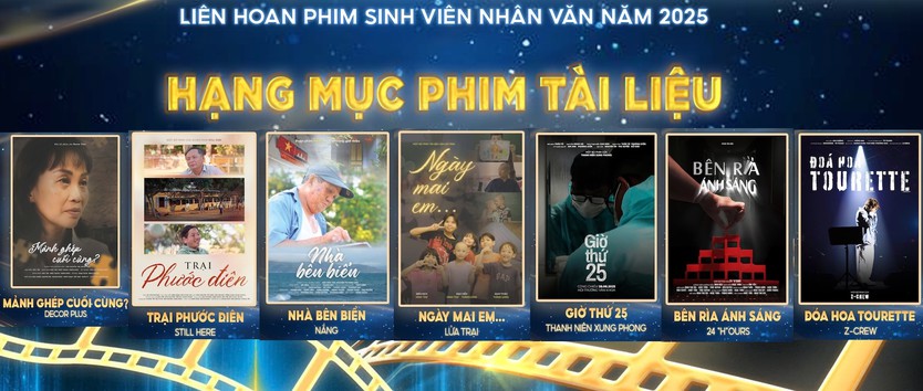 Lộ diện top 19 phim hay nhất Liên hoan phim sinh viên Nhân văn 2025 - Ảnh 2.