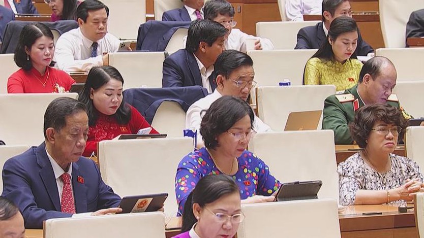 Bế mạc kỳ họp thứ 9, Quốc hội khóa XV - Ảnh 2.