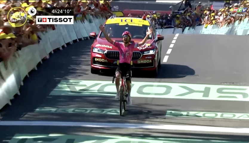 Chặng 6 Tour de France: Van der Poel lấy lại Áo vàng tổng sắp- Ảnh 2.