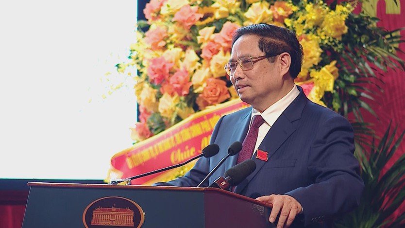 Thủ tướng Phạm Minh Chính dự Hội nghị Đảng bộ Bộ Ngoại giao- Ảnh 2.