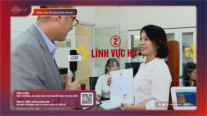 Dấu ấn lịch sử trong ngày khởi đầu của phường Đức Nhuận mới: Chào đón công dân mới đầu tiên - Ảnh 6.