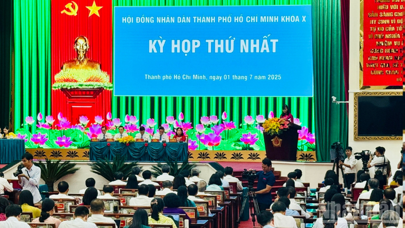 Kết quả kỳ họp thứ nhất Hội đồng nhân dân TP.HCM khóa X - Ảnh 1.