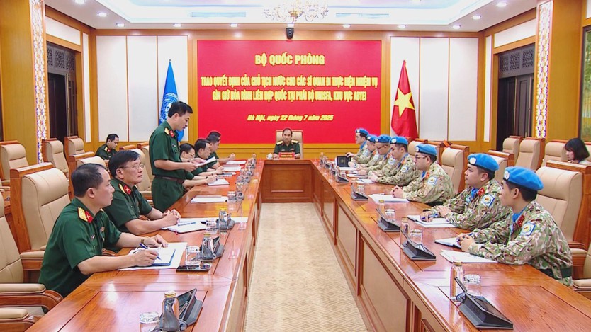 Việt Nam cử thêm sĩ quan tham gia gìn giữ hòa bình Liên Hợp Quốc tại phái bộ UNISFA - Ảnh 1.