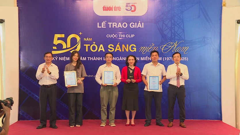 Lễ trao giải cuộc thi Video clip “50 năm – Tỏa sáng miền Nam” - Ảnh 1.