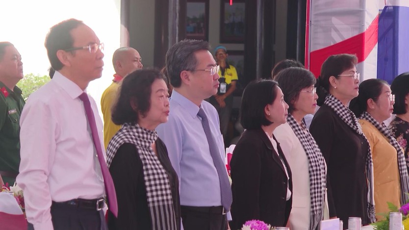 TP.HCM tổ chức lễ giỗ anh hùng liệt sĩ, chiến sĩ cách mạng và đồng bào yêu nước hy sinh tại Côn Đảo- Ảnh 2.
