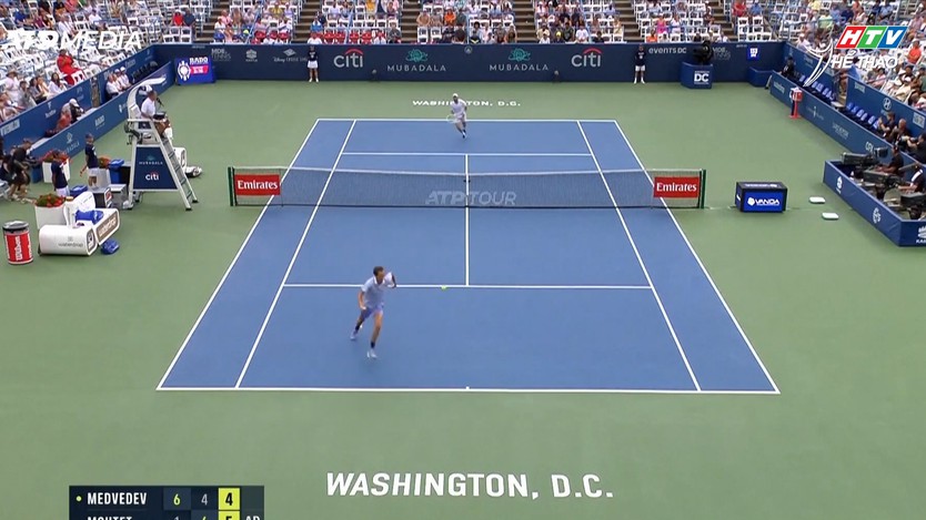 Medvedev gây thất vọng tại giải Citi DC Open- Ảnh 1.