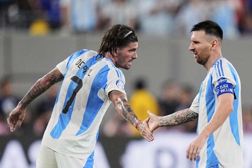 Rodrigo De Paul được chào đón nồng nhiệt ở Inter Miami  - Ảnh 1.