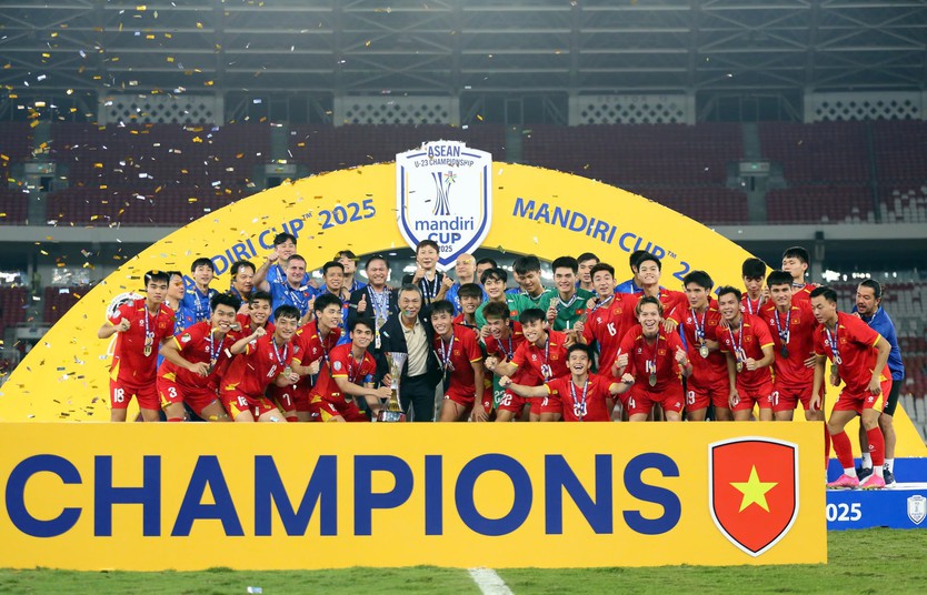 Thủ tướng gửi thư chúc mừng Đội tuyển U23 Việt Nam lần thứ ba liên tiếp vô địch U23 Đông Nam Á - Ảnh 1.
