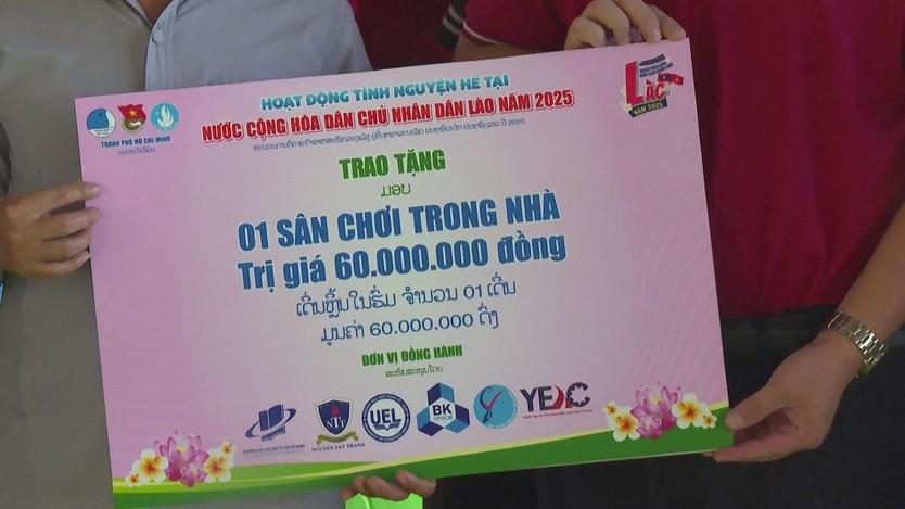 Thanh niên TP.HCM: Đại sứ tình nguyện, vun đắp nghĩa tình Việt - Lào- Ảnh 3.