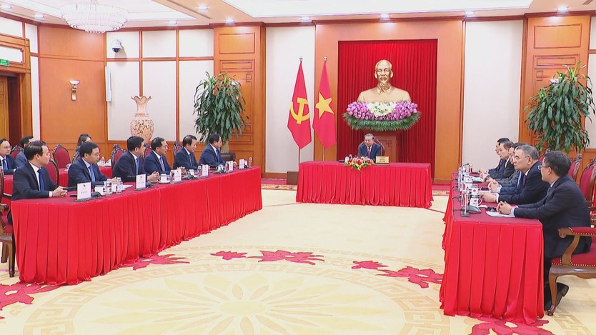 TỔNG BÍ THƯ TÔ LÂM VÀ TỔNG THỐNG HOA KỲ DONALD TRUMP ĐIỆN ĐÀM - Ảnh 2.