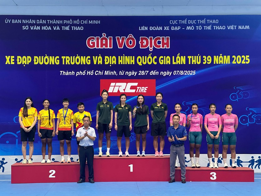 Giải xe đạp VĐQG: Lâm Gia Hào ghi dấu ấn nội dung 500m tốc độ nam - Ảnh 2.