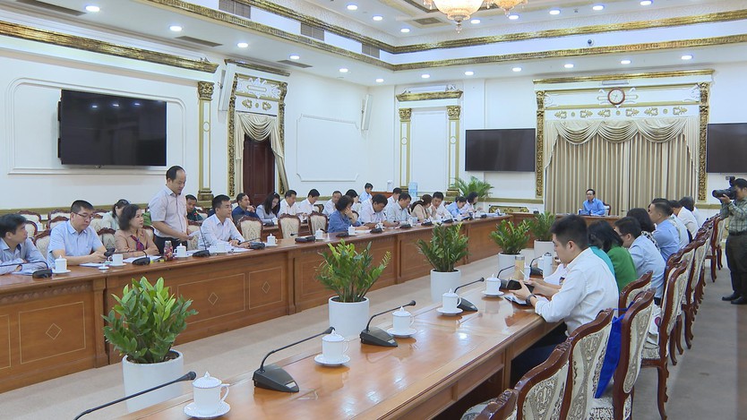 Chủ tịch UBND TP.HCM Nguyễn Văn Được làm việc với các phường về công tác chuẩn bị Đại hội Đảng bộ - Ảnh 1.