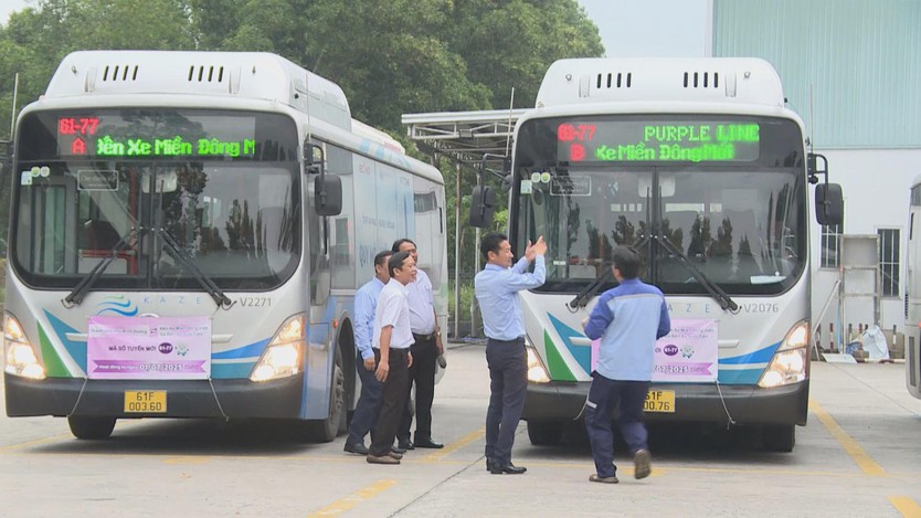 Chính thức vận hành tuyến xe buýt Bình Dương – Suối Tiên- Ảnh 1.