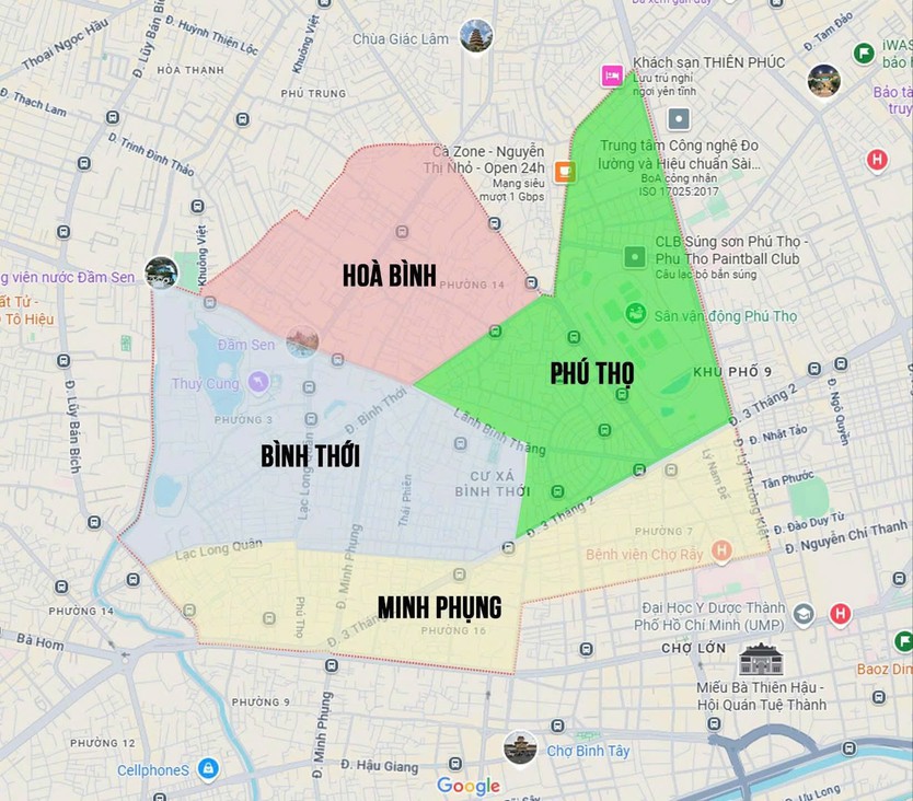 TP.HCM sau sáp nhập: Nhận diện phường mới qua hình ảnh trực quan - Ảnh 9.