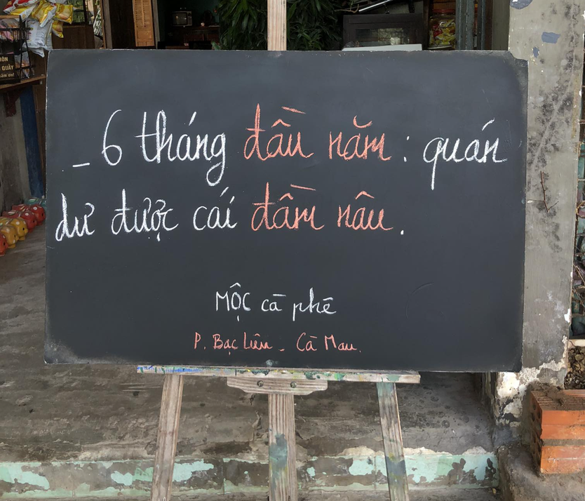 Quán cà phê miền Tây gây bão mạng với bảng thông báo 'mặn mà' có 1-0-2 - Ảnh 6.