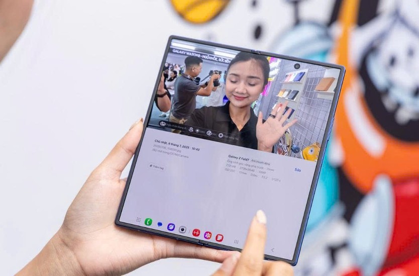 Galaxy Z Fold7 mỏng nhẹ đột phá, trải nghiệm A.I. vượt trội - Ảnh 8.