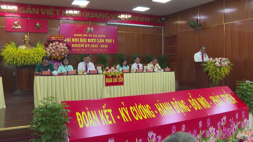 Đại hội Đảng bộ Xã Bà Điểm Nhiệm kỳ 2025-2030  - Ảnh 1.
