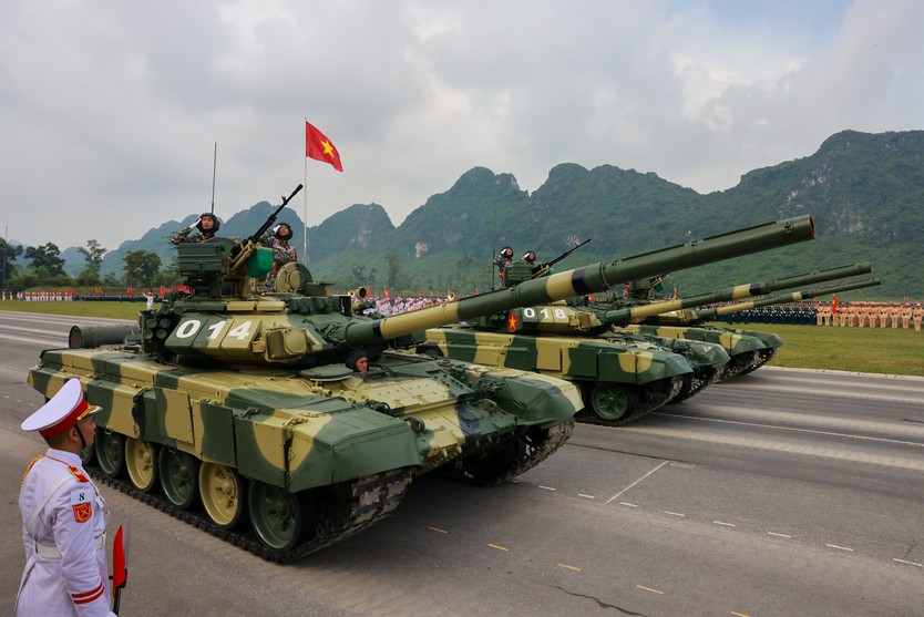Binh chủng Tăng thiết giáp chủ lực trong diễu binh Quốc khánh 2.9- Ảnh 16.