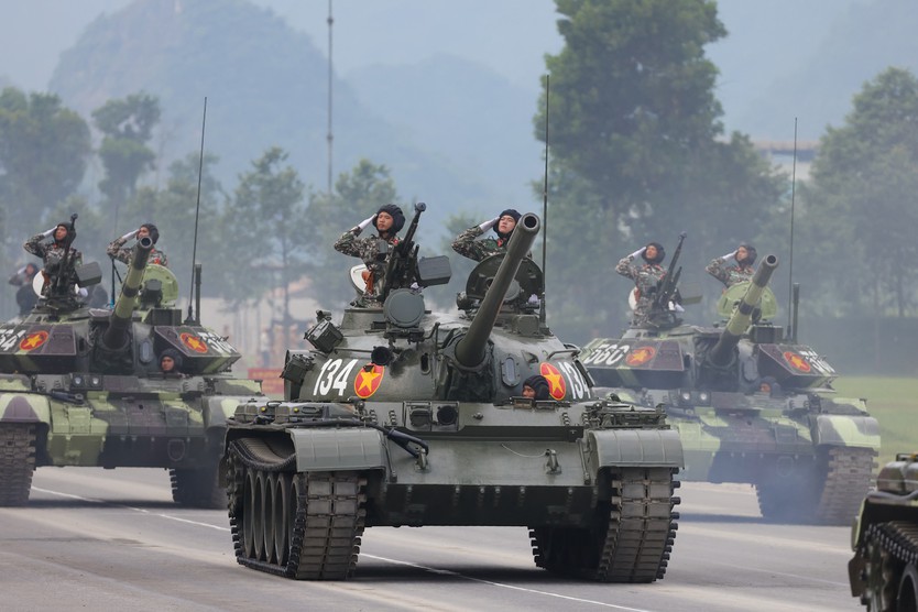 Binh chủng Tăng thiết giáp chủ lực trong diễu binh Quốc khánh 2.9- Ảnh 10.