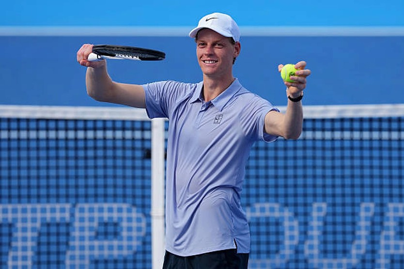 Sinner đối đầu Alcaraz tại chung kết Cincinnati Open - Ảnh 1.