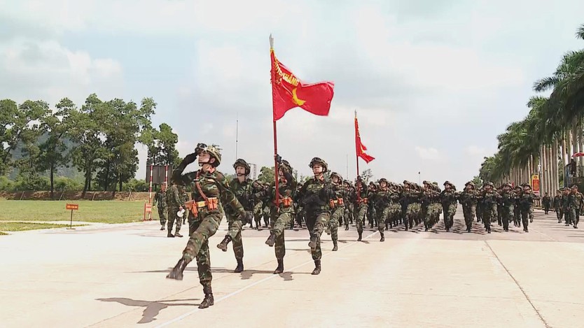 Khối nữ chiến sĩ biệt động: những “bông hồng thép” rèn quân trên thao trường a80 - Ảnh 3.