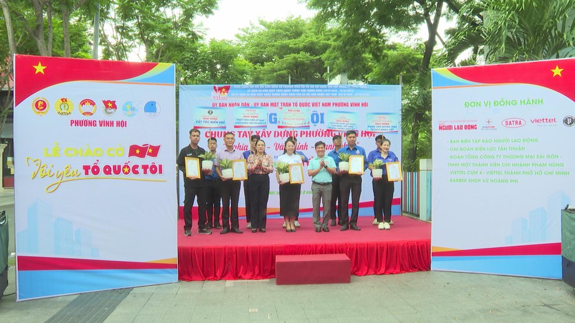 Phường Vĩnh Hội tổ chức Ngày hội “Chung tay xây dựng phường nghĩa tình, văn minh, hạnh phúc” - Ảnh 3.